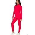 thumbnail image 5 of Zenana Plus Size Soft Fabric Mock Neck Long Sleeve Top & Leggings - 2 Pieces Tracksuit Set, 5 of 5