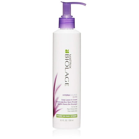 BIOLAGE Hydrasource Daily Leave-In Cream For Dry Hair, 8.5 Fl. Oz., PACK OF 12