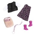 thumbnail image 4 of Lori – Mini muñeca y perro de juguete – Muñeca y cachorro de 6 pulgadas – Juego con atuendo, animal y accesorios – Juego para niños – 3 años + – Gia y Gunner, 4 of 5
