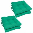 thumbnail image 4 of Blazing Needles 16 x 16-inch Square Twill Dining Chair Cushions (Set of 4), 4 of 5