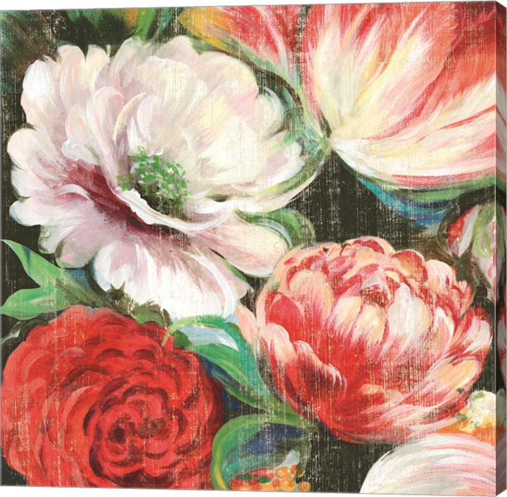 Lavish Blooms I by Asia Jensen, Canvas Wall Art - Walmart.com