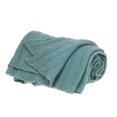 thumbnail image 2 of Parkland Collection Monique Self Patterned Blue 62" x 52" WOVEN HANDLOOM Throw, 2 of 5