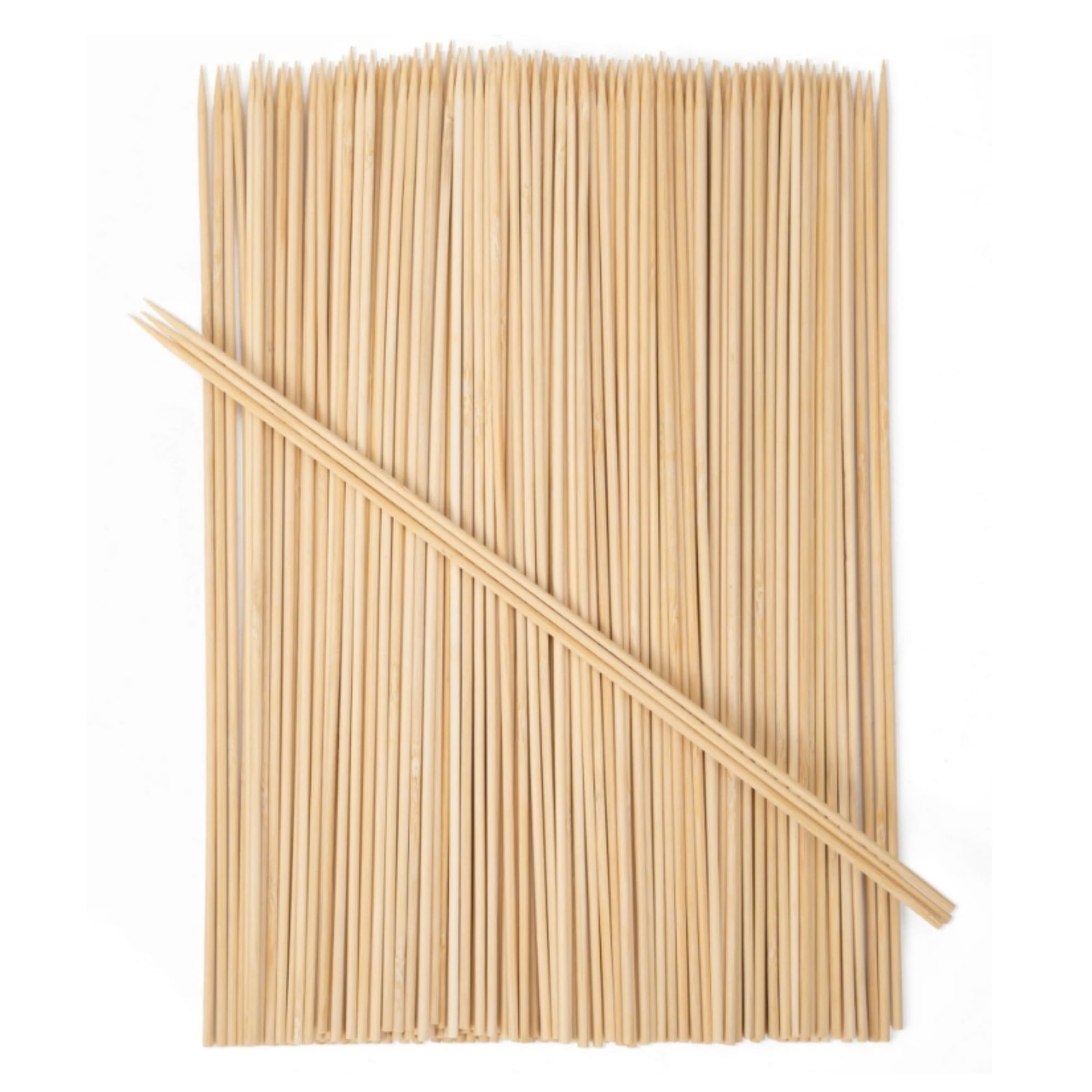 Mainstays Bamboo Skewers - 100% Eco-Friendly Grilling Essentials, 11.81 Inches Long