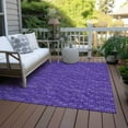 thumbnail image 6 of Addison Rugs Chantille Indoor/Outdoor Transitional Arrows Purple Washable Rectangle Rug, 8' x 10', 6 of 6