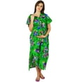 thumbnail image 6 of Bimba Nursing Cotton Kaftan Front Buttons Night Wear Printed Delivery Gown, 6 of 7
