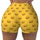 thumbnail image 2 of Fotbe Burger 1 Shorts Sin Costuras – Shorts Deportivos de Cintura Alta para Mujer, Elásticos para Gimnasio, Yoga, Running o Ciclismo-XX-Large, 2 of 8