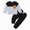Black, variant on HFHAPW Toddler Baby Boy Fall Winter Clothes Color Block Long Sleeve Sweatshirt Pullover Tops Joggers Pants Outfit Set 0 6 12 18 24 Months 2T 3T 4T 5T 6T 7T 8T 9T(Black,12-18 M)