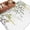 White, variant on 5'x7' Area Rugs for Living Room Bedroom, Eucalyptus Leaves Washable Rug Carpet Runner Indoor Outdoor, Summer Botanical Green Watercolor Non Slip Floor Mats Area Rug for Kitchen, Nursery