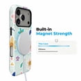 thumbnail image 2 of SKLYDDI Funda para iPhone 13 Pro Max con Diseño Floral y Compatible con MagSafe, 2 of 7