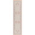 thumbnail image 1 of Unique Loom Whitney Medallion Border Rug 2' x 8' Runner Powder Pink/Ivory, 1 of 2