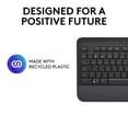thumbnail image 5 of Logitech Signature K650 Comfort Full-Size Wireless Keyboard SPANISH LAYOUT, 5 of 8
