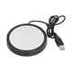 thumbnail image 1 of Posavasos de temperatura constante calentador de taza de leche alimentado por USB para cocina de oficina en casa negro, 1 of 5