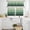 Sage Green, variant on Blue Ombre Kitchen Curtains Sets for Windows 24 Inch Length, Modern Abstract Art Farmhouse Striped Rod Pocket Window Treatments Tier Curtains and Valances Set for Bedroom/Bathroom
