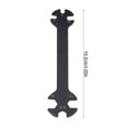 thumbnail image 4 of Accesorio De Coche RC, Llave Multifunción Duradera Sólida, Modelo De Control Remoto Multifunción Negro 19g De 10,2 Cm Para Tuercas M3/M4/M5/M5.5/M7/M8 OTVIAP RC Car Accessory, 4 of 8