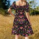 thumbnail image 5 of Vestido de manga corta Falda de mujer Vestidos de verano Mujer 2025 Vestido de verano Mujer 2025 Vestido, 5 of 7