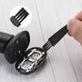 thumbnail image 2 of Uxcell Shaver Cleaning Brush Tools Black with 2 Inch Plastic Handle, 8 Counts, 2 of 5