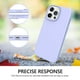 thumbnail image 4 of Funda para teléfono celular GUAGUA iPhone 13 Pro Max 6.7 pulgadas, silicona lila, 4 of 9