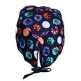 thumbnail image 1 of Scrub Cap with Sweatband Adjustable Tie Back Scrub Hat, 1 of 2