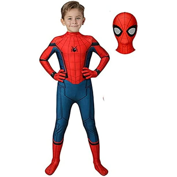 Disfraz de Spiderman para niños y adultos, mono de Cosplay de Tobey Maguire, traje Zentai de superhéroe, disfraces de fiesta de Carnaval de Halloween Fivean unisex