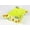 Green, variant on Chop2bowl Dog and Cat Travel Collapsible Water and Food Bowl Snap on Chopping Board (Green)