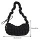 thumbnail image 5 of Bolso bandolera para mujer, bolso de mano informal plisado con nube para mujer, bolso de mano sencillo para chicas, 5 of 8