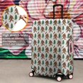 thumbnail image 4 of White Bigfoot and Tree Pattern Luggage Cover Fashion Suitcase Cover Baggage Covers Fit 25-28 Inch Luggage (Go Travel), 4 of 5