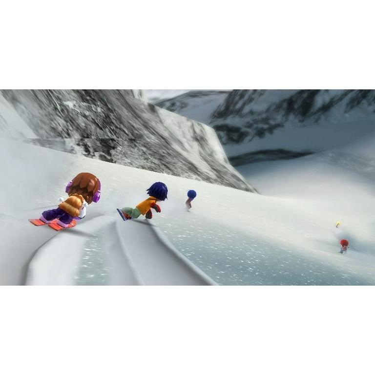 Nintendo Wii We Ski and Snowboard Game for Family and Older Kids