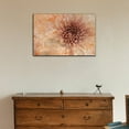 thumbnail image 2 of wall26 - Canvas Wall Art - Retro Style Brown Abstract Flower Petal Closeup - Gallery Wrap Modern Home Art | Ready to Hang - 12x18 inches, 2 of 3