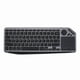 thumbnail image 1 of Bluetooth Wireless Keyboard with Touchpad 7-Colors Backlit 2.4G Rechargeable Trackpad Keyboard for Smart TV, 1 of 5