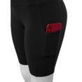 thumbnail image 5 of FashionMille Women's High Waist Biker Shorts with Side Pockets Yoga Hiking Exercise Activewear, 5 of 5