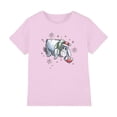 thumbnail image 1 of Winnie the Pooh Boys/Girls Eeyore Snowflake Christmas T-Shirt, 1 of 4