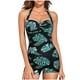 thumbnail image 1 of Elegante conjunto de bikini estampado sin mangas de una pieza para mujer Traje de baño Push-Up Traje de baño acolchado Traje de baño Ropa de playa OAVQHLG3B Store  lin121212, 1 of 4