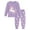 4# Purple, variant on FEDPOP Girls Pajamas Sets Purple Unicorn 100% Cotton Long Sleeve Sleepwear Size 7T