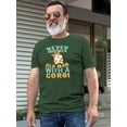 thumbnail image 2 of Old Man With A Corgi T-Shirt Men -Image by Shutterstock, Male Small, 2 of 4