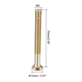 thumbnail image 2 of Tornillos de muebles M8x75mm con socket hexagonal, fijaciones galvanizadas, tornillos de media rosca de acero al carbono, 10 Pcs, 2 of 4
