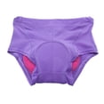 thumbnail image 2 of Ropa interior de ciclismo para mujer, ligera, versátil, para uso deportivo, pantalones cortos para ciclismo. Púrpura, 2 of 9