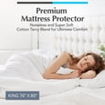thumbnail image 2 of Protector de colchón impermeable Handy Laundry King Size, 2 of 8