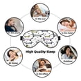 thumbnail image 6 of Uemuo Dachshund Dog Puppy Pattern Sleep Eye Mask - Light Blocking Sleep Mask Blocking Out Light Perfectly, Soft and Comfortable Night Eye Mask, Eye Blinder, 6 of 7
