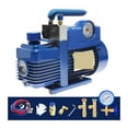 thumbnail image 1 of V-i240SV Refrigerant Vacuum Pump With Manifold Gauge For Air Conditioner R410A R407c R134a R12 R22 Refrigerant 4CFM ,Widely Use, 1 of 6