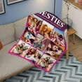thumbnail image 3 of Custom Blanket with Photo Texts Personalized Blankets and Throws Customized Happy Birthday Gifts for Women Men Dad Mom Wife Husband Grandma Grandpa Sister Daughter Son Best Friend Blankets, 3 of 5