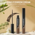 2024 Fall Tear Pull Eyebrow Gel Semi Eyebrow Dyeing Women's Durable Non