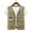 Khaki, variant on Njoeus Men's Casual Outdoor Quick-Dry Vest Work Fishing Travel Photo Cargo Vest Jacket Multi Pockets (Big & Tall M-5XL)