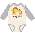 thumbnail image 3 of Inktastic I Love My Nona Boys or Girls Long Sleeve Baby Bodysuit, 3 of 5