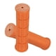 thumbnail image 5 of Puños de manillar de bicicleta, accesorios de ciclismo, ligeros, de goma para manillar de 22,2 mm. Naranja, 5 of 9