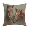 thumbnail image 2 of Cheers US Horse Pillow,Home Decorative Throw Pillow Cover Indian Horse Cotton Linen Cushion for Couch/Sofa/Bedroom/Livingroom/Kitchen/Car 18 x 18 inch Square Pillow case, 2 of 2