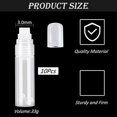 thumbnail image 4 of 20 Pack Refillable Acrylic Paint Markers 15mm Empty Acrylic Markers Clear White Paint Marker Pens for Rock Painting Wood, 4 of 8