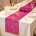 thumbnail image 4 of Mirror Sequin Table Runner | Shiny Glitter Party Decor | Metallic Fabric Cover for Wedding Birthday Holiday Banquet Home Table Setting, 4 of 6
