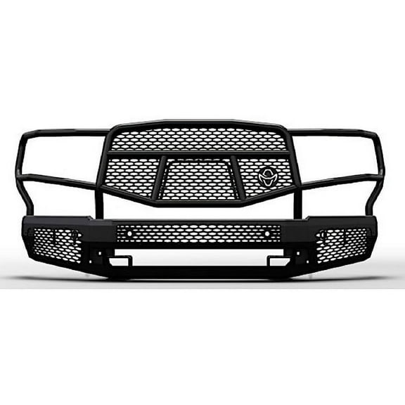 Ranch Hand Mff201Bm1 17-C F250/F350 Midnight Front Bumper With Grille Guard Fits select: 2017-2022 FORD F250, 2019-2020 FORD F350