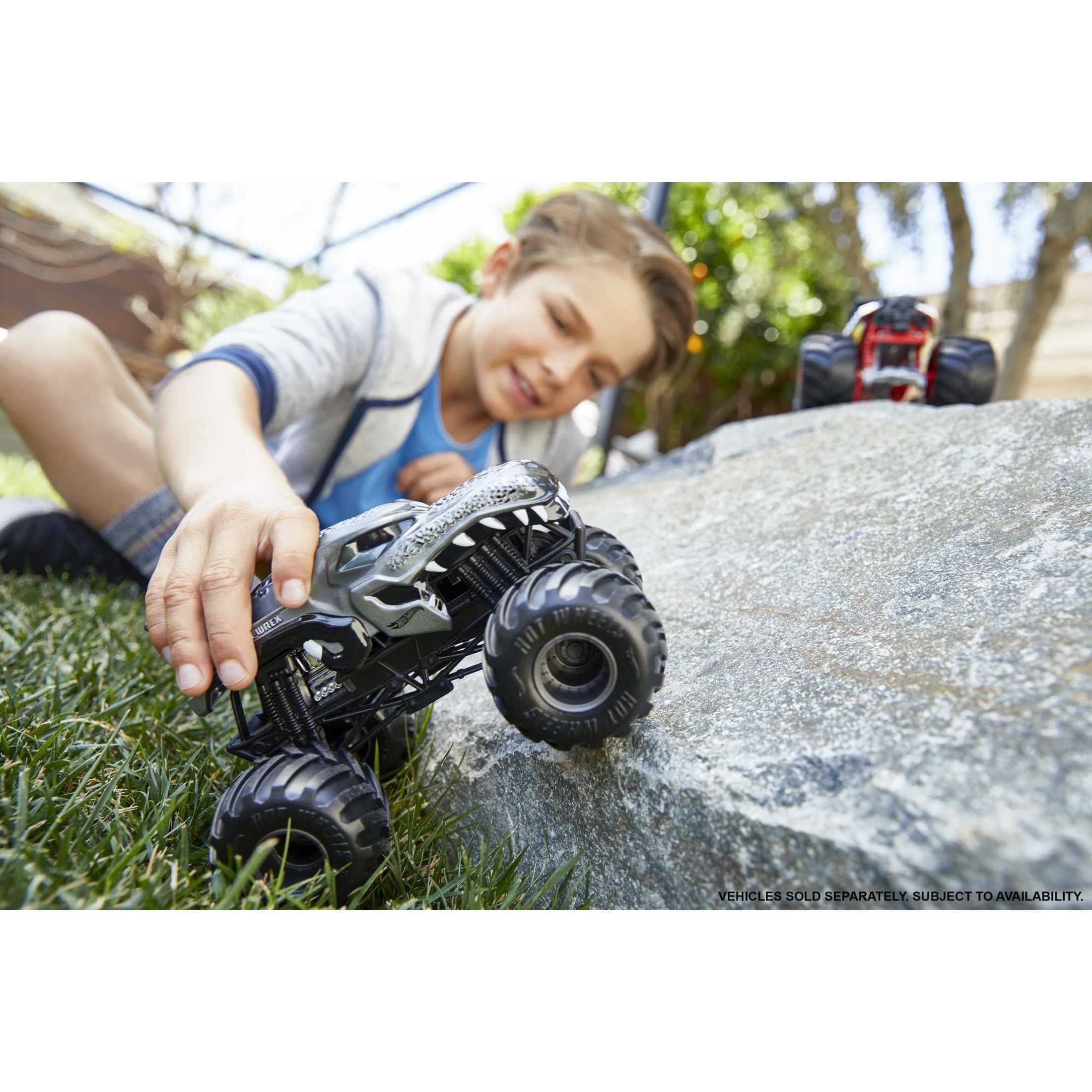 Hot Wheels Monster Trucks Oversized Die-Cast Toy Truck in 1:24 Scale (Styles May Vary, Items May Not be Pictured)