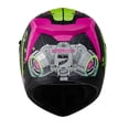 thumbnail image 3 of Casco Cerrado De Moto Kov Sparta Error Rosa Verde KOV Sparta Error, 3 of 4